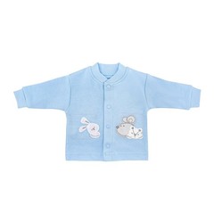 Набор одежды для детей FIMBABY 200077 от 0 до 6 мес. 7 предметов (р.62 синий цвет)