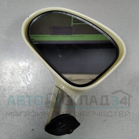 ЗЕРКАЛО ЛЕВОЕ MATIZ РЕГУЛИР С УЛИЦЫ (ЖЁЛТ КОРП)