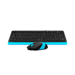 Комплект Клавиатура + Мышь A4Tech Fstyler F1010 Blue