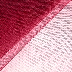 Фатин жёсткий, 36 гр/м.п., 180 см, красный