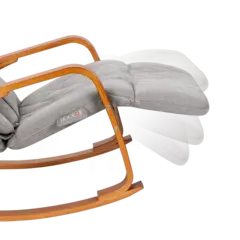 Массажное кресло-качалка Yamaguchi Comfort серый