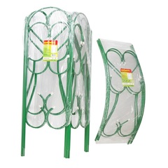 GRINDA АМПИР, 240 х 120 х 36 см, угловая, разборная, стальная, декоративная арка (422253)