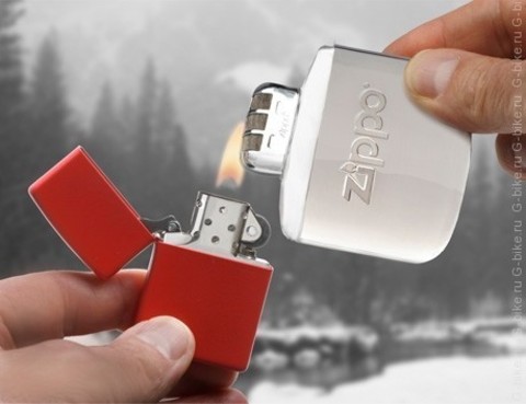 Каталитическая грелка ZIPPO Black сталь чёрная матовая на 12 ч 66x13x99 мм (40368)