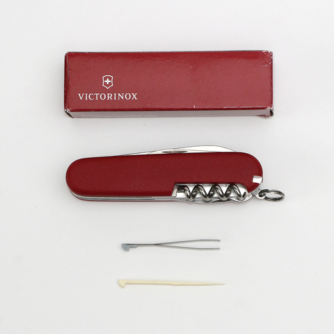 Нож складной Victorinox Huntsman EcoLine, 91 mm, Red (3.3713)