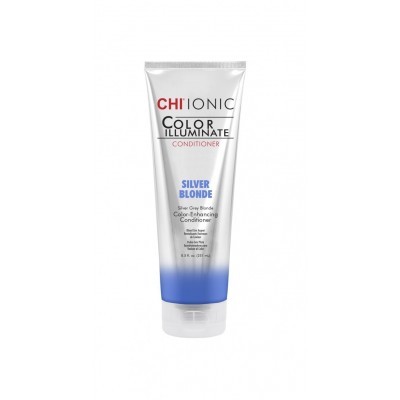 CHI Ionic Color Illuminate: Кондиционер оттеночный для волос Серебристый блонд (Silver Blonde), 251мл