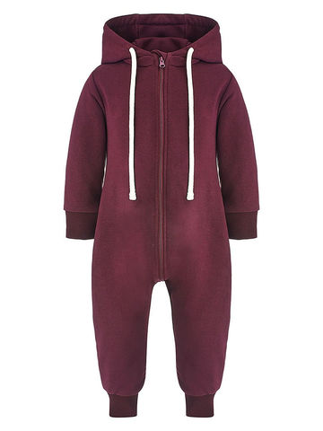 Комбинезон из футера "Бургундия"