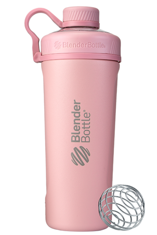 Картинка шейкер Blender Bottle stainless radian tritan 769 Rose Pink - 1