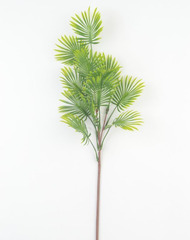 Пальма, ветка кустовая, искусственная зелень, 60 см.