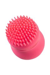 Розовый стимулятор клитора PPP CURU-CURU BRUSH ROTER - 