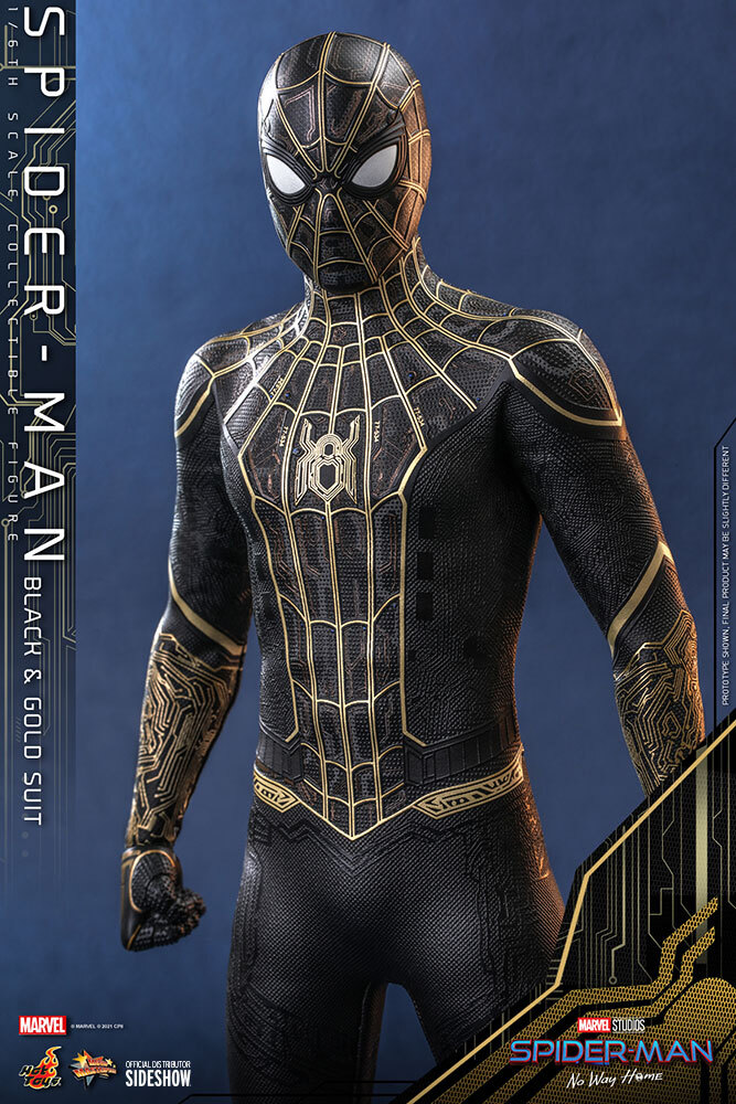 Spider-Man (Stealth Suit), 1:6 Scale Peter Parker