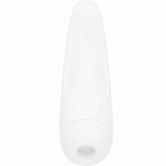 Вакуумный клиторальный стимулятор Satisfyer Curvy 2+ (белый)