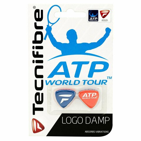 Набор виброгасителей Tecnifibre Logo Damp Blue/Red