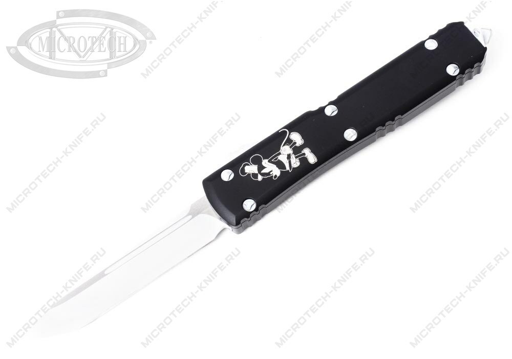 Нож Microtech Ultratech 121-1SB Steamboat Willie Mickey Mouse