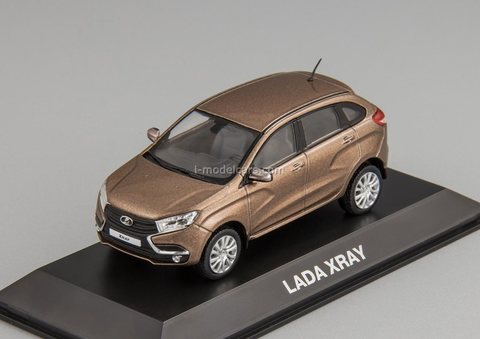 Lada Xray 2016 brown metallic 1:43 Lada-Image