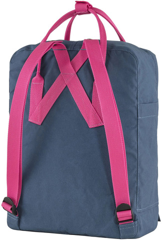 Картинка рюкзак городской Fjallraven Kanken Mini 540-450 Royal Blue-Flamingo Pink - 2