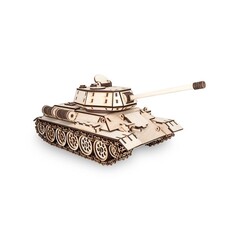 Сборная деревянная модель «Танк Т-34 (Большой)» (EWA)