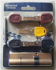 Цилиндр Master Lock  90мм (35\55) кл\кл золото 5-1-5 (022532)