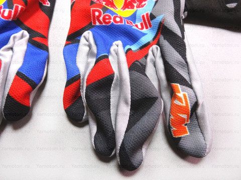 Мотоперчатки KINI RED BULL KTM M3, кроссовые мото перчатки