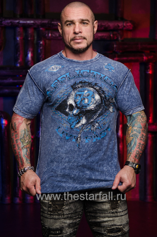 Affliction | Двусторонняя мужская футболка AC LEXINGTON A20379 перед
