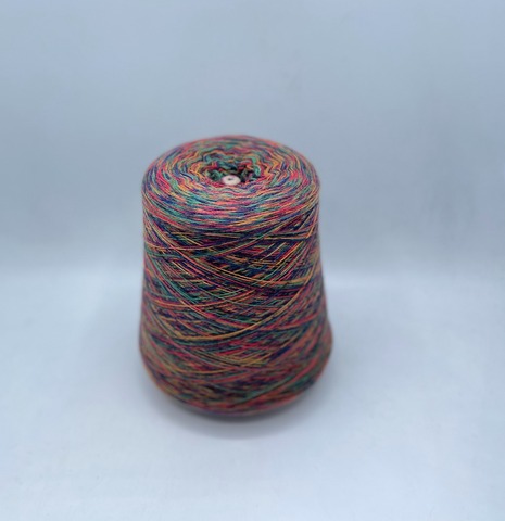 Cariaggi для Missoni (пр.Италия).art-CashSeta 2/28 1400м/100гр, 30% Шелк, 70% Кашемир, цвет-Мультиколор(527/560/65/650), арт.31004