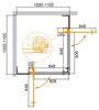 Cezares SLIDER-A-2-70/80-BR-GM SLIDER-A-2-70/80-BR-GM Душевой уголок