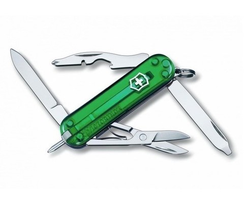 Нож-брелок Victorinox Manager Smaragd (0.6365.T4) зелёный полупрозрачный | Wenger-Victorinox.Ru