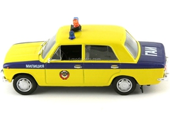 VAZ-2101 Lada GAI Police USSR 1:43 DeAgostini Service Vehicle #18