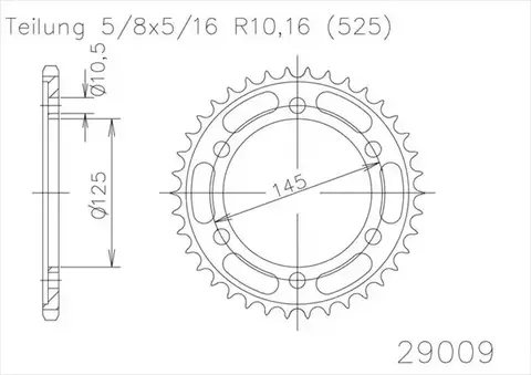Звезда ведомая 50-29009 46