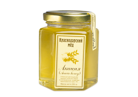 Мед краснодарский Акация Белая, 250г