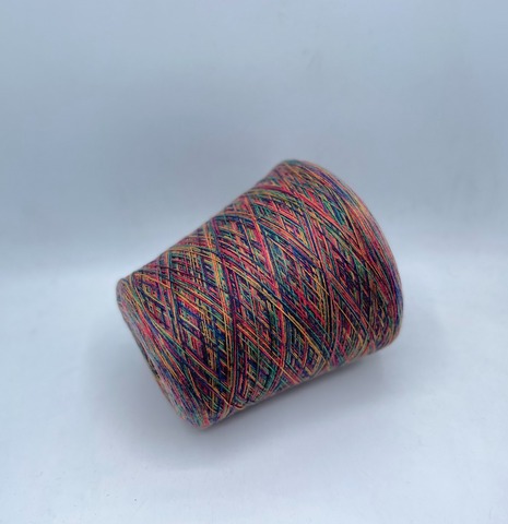 Cariaggi для Missoni (пр.Италия).art-CashSeta 2/28 1400м/100гр, 30% Шелк, 70% Кашемир, цвет-Мультиколор(527/560/65/650), арт.31004