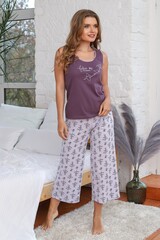 Пижама Клише-2 Виотекс БАКЛАЖАНОВЫЙ