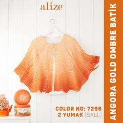 Пряжа Alize Angora Gold Ombre Batik цвет 7296