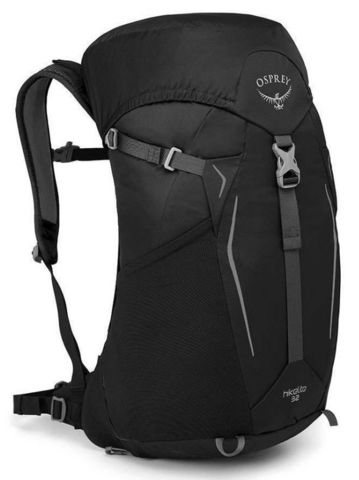 Картинка рюкзак туристический Osprey hikelite 32 Black - 1