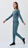 Детский тёплый комплект термобелья Nordski Jr. Soft Green
