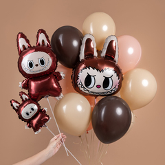 К Мини-фигура, Плюшевый эльф, Коричневый, 17''/43 см, 5 шт. (в упаковке)