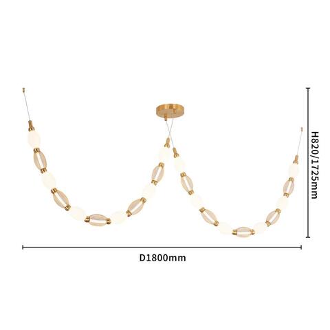 Подвесной светодиодный светильник Favourite Perler 4559-2PC