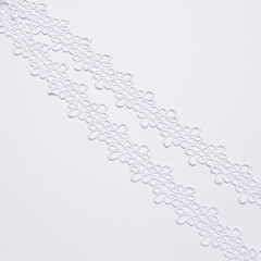 Кружево/Капроновое/Кружево ПЭ шир. 2см белый