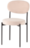 Стул Бриф DD велюр бежевый, черные ножки металл