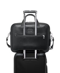 Портфель тонкий кожаный Hannover/Black