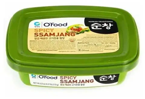 Соевая паста Самдянг, 170 г / Seasoned soybean paste Ssamjang