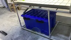 Многоярусный гидропонный стеллаж 4 яруса B2125хД2100хШ600мм до 400 растений