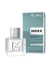 MEXX SIMPLY FOR HIM men 50ml edt NEW