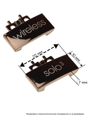 Металлический крепеж Beats Solo 3.0 (Матовое золото)