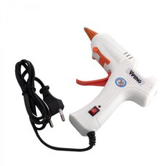 Клеевой пистолет Alingar, 30 Вт, пластиковый корпус, пластик.подставка с фиксатором, кнопка питания, индикатор сети, резиновая защита сопла