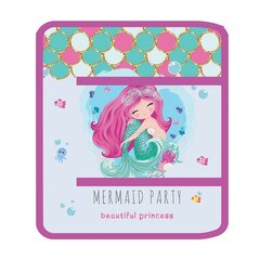 
          Папка 1 отделение, А4 230х325х25 мм, Пчелка, пластик, дизайн на вкладыше, молния вокруг, "Русалочка"