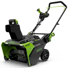 Снегоуборщик Greenworks GD82STK5 82V (56см) аккумуляторный, с АКБ 5 А/ч и ЗУ