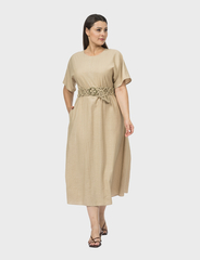 Платье с поясом LALIS