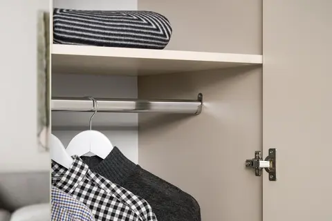 Шкаф 2-х створчатый с зеркалами Пандора ШК-05 кашемир / айриш