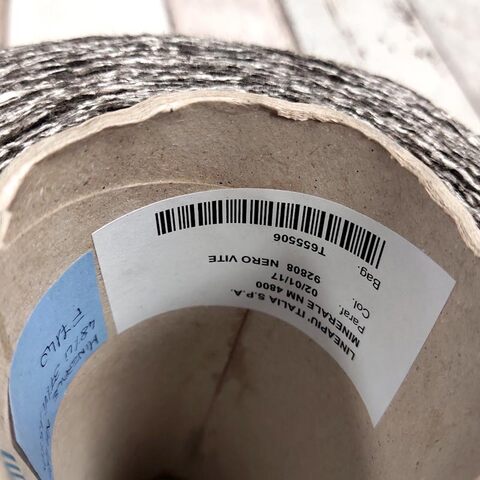 Лен с вискозой LINEAPIU / MINERALE 480 серо-коричневый