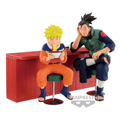 Комплект фигурок Banpresto Naruto: Ichiraku Ramen. Naruto Uzumaki and Iruka Umino